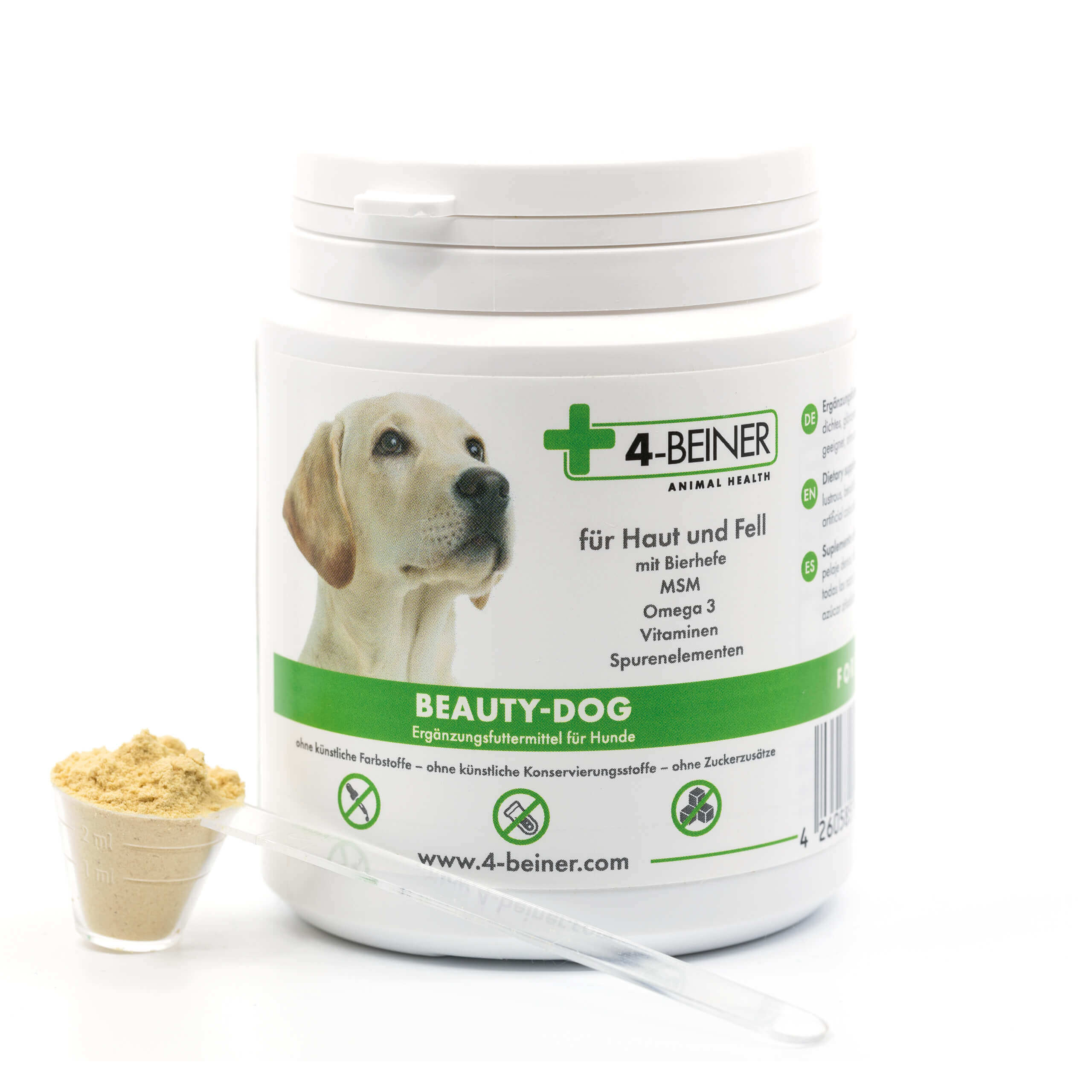 Nahrungsergänzung Hunde, Multi-Vitamine, MSM