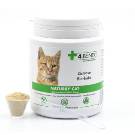 Dose 4-BEINER NATURRY-CAT für Katzen mit Zistrose (cistus incanus) und Bierhefe